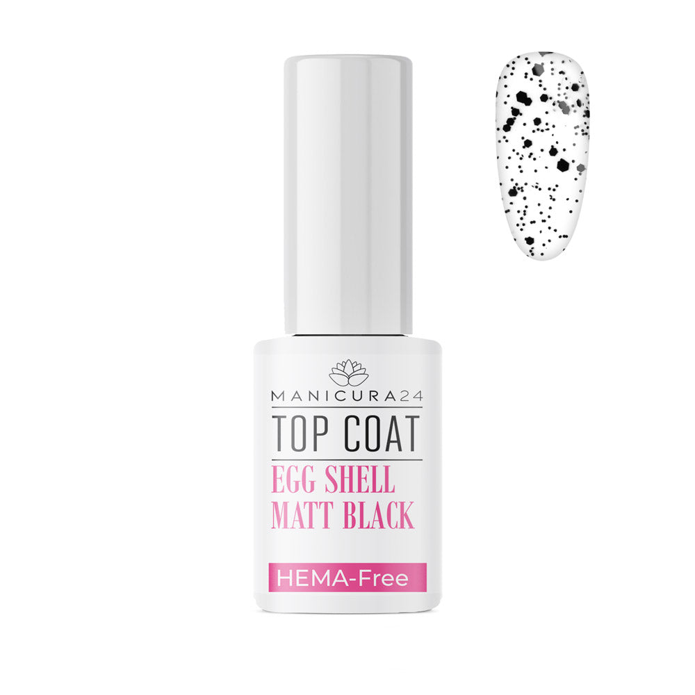 Top Coat EggShell Matt Black HEMA-Free