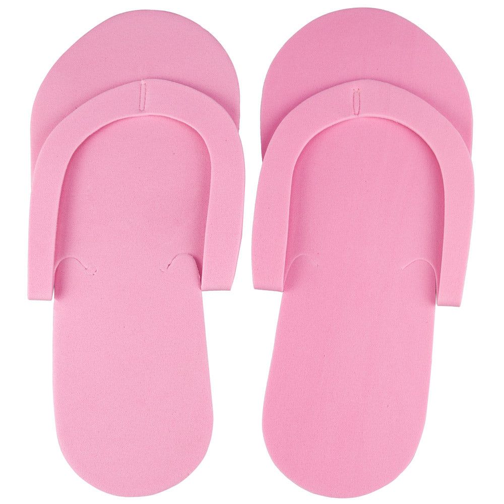 PINK disposable flip flops