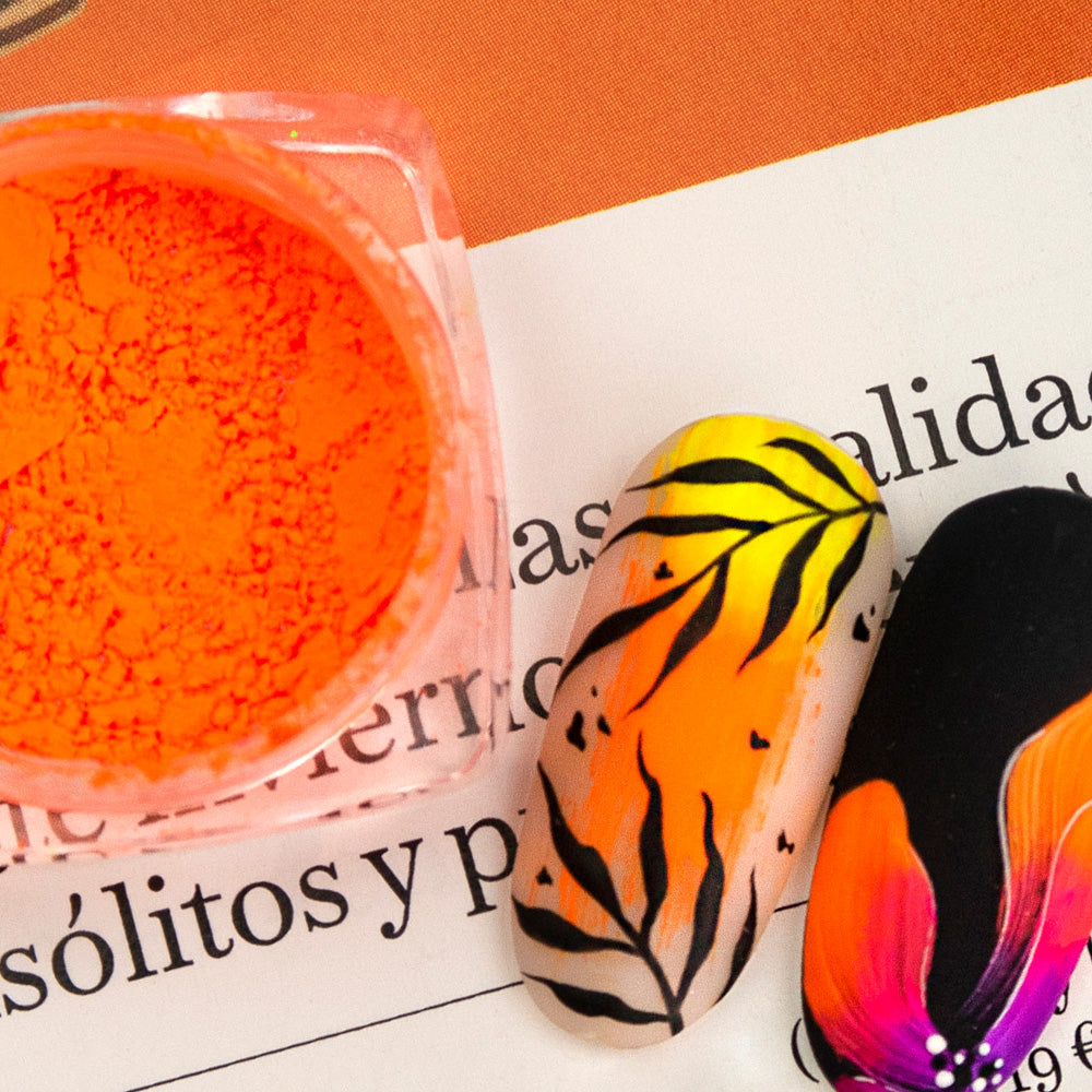 Nailart Neon Pigment - Orange