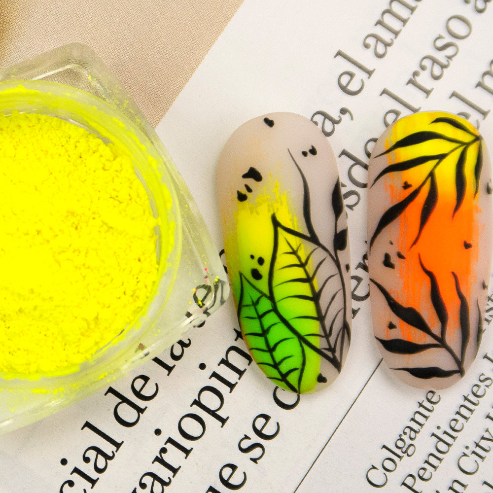 Nailart Neon Pigment - Yellow