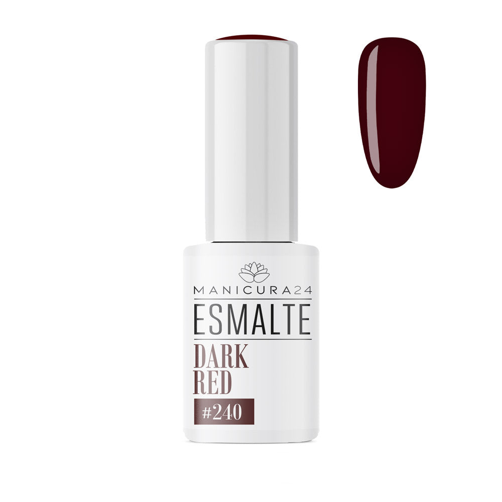 Esmalte permanente DARK-RED #240