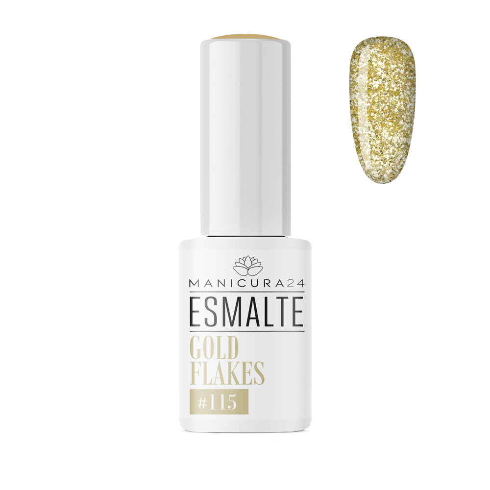 Esmalte permanente GOLD FLAKES #115