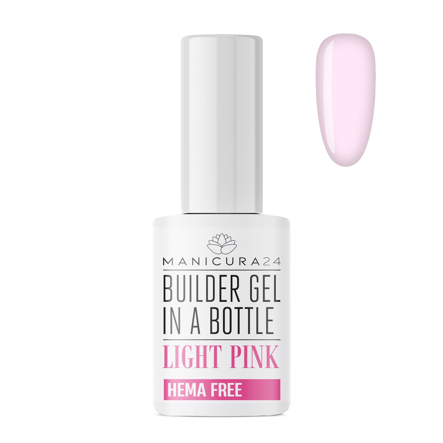 Builder Gel in a Bottle Light Pink - HEMA Free