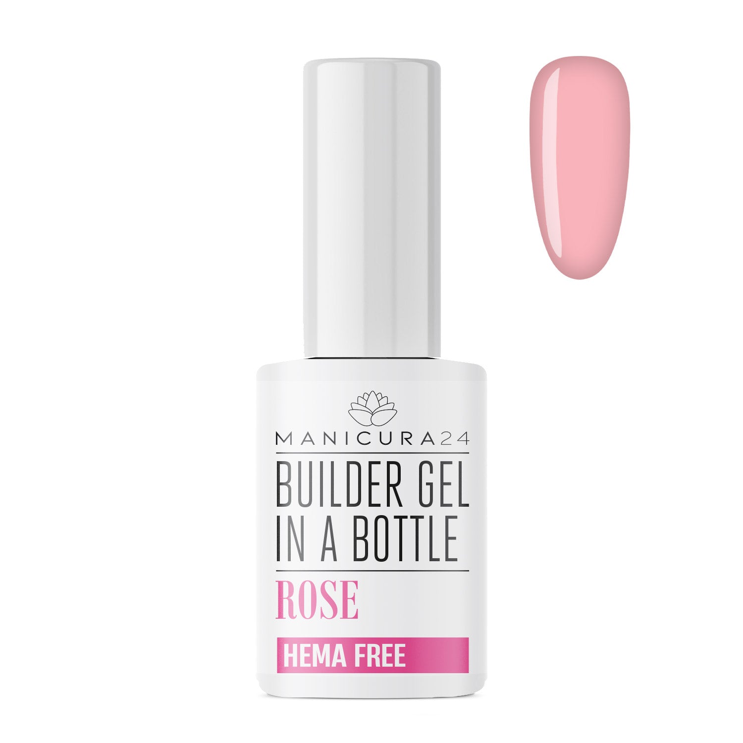 Builder Gel in a Bottle Rose - HEMA Free