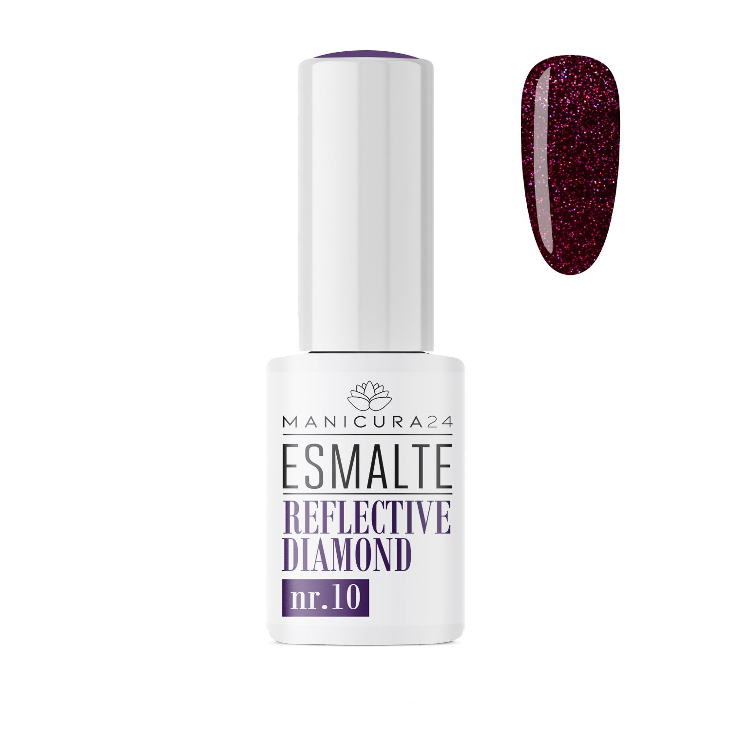 Esmalte permanente REFLECTIVE DIAMOND nr 10