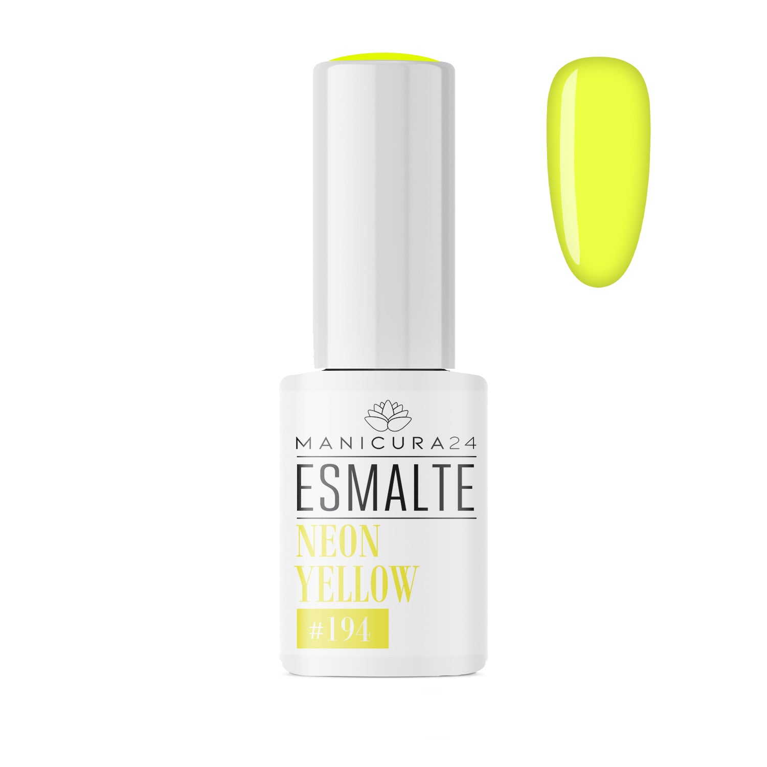 Esmalte permanente NEON YELLOW #194