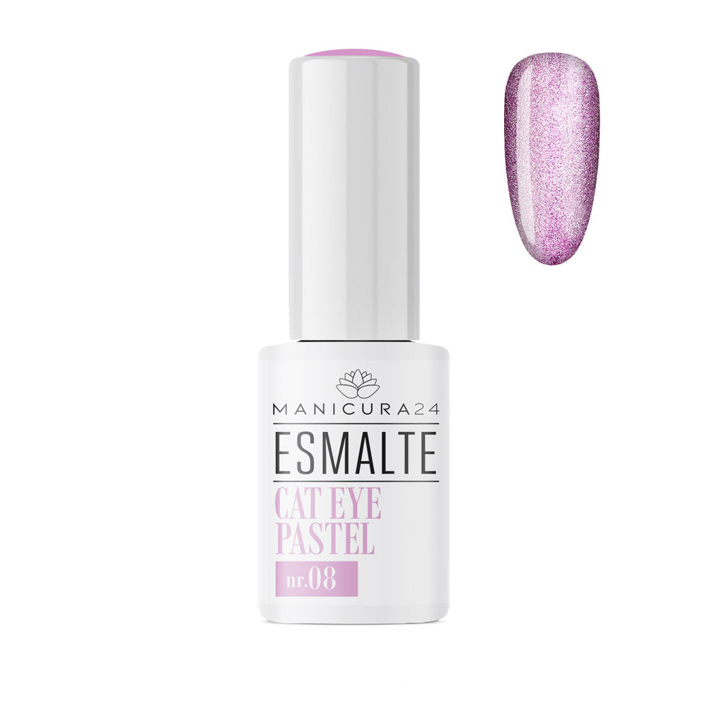 Esmalte permanente CAT EYE PASTEL nr 08