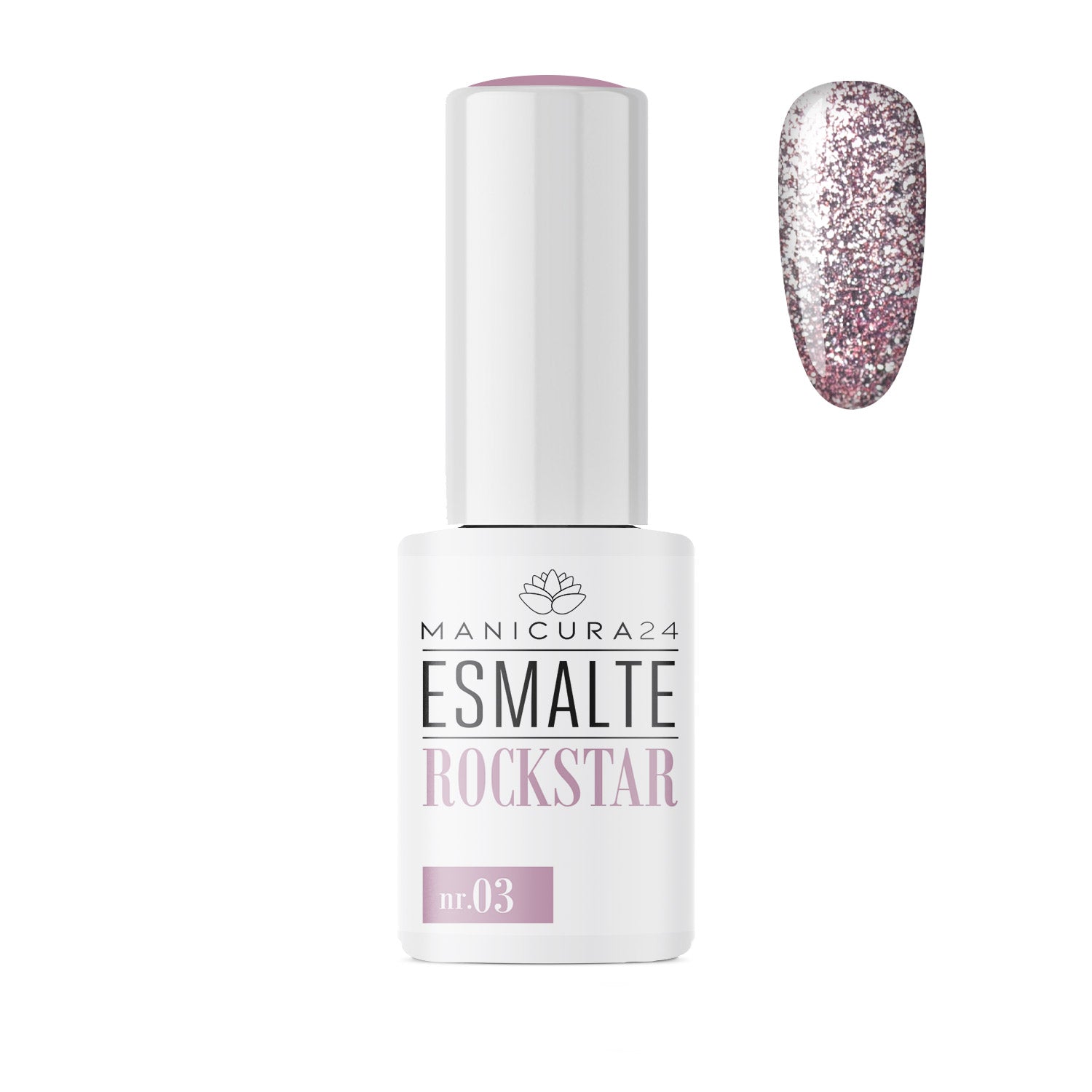 Esmalte permanente ROCKSTAR nr 03