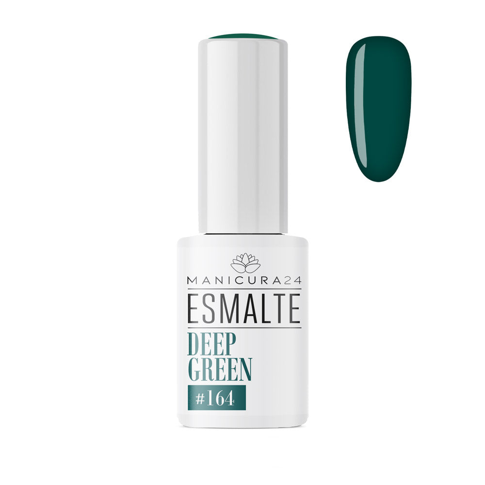 DEEP GREEN permanent nail polish #164