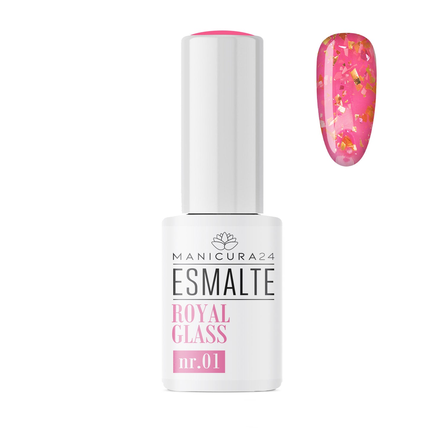 Esmalte permanente ROYAL GLASS nr 01