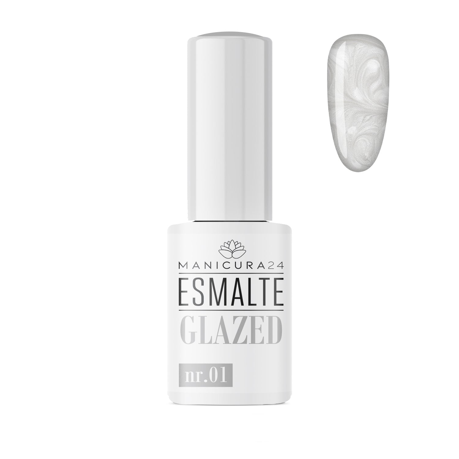 Esmalte permanente GLAZED nr 01