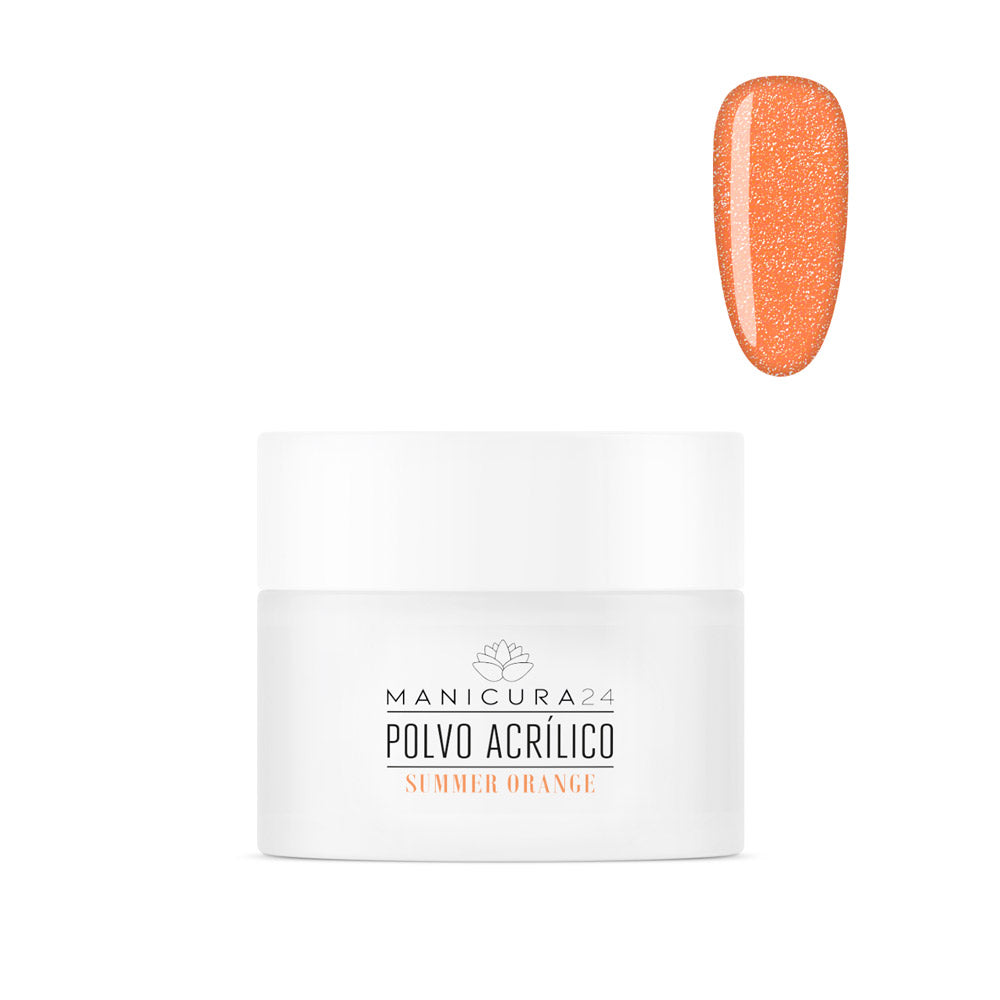 Polvo acrílico - SUMMER ORANGE