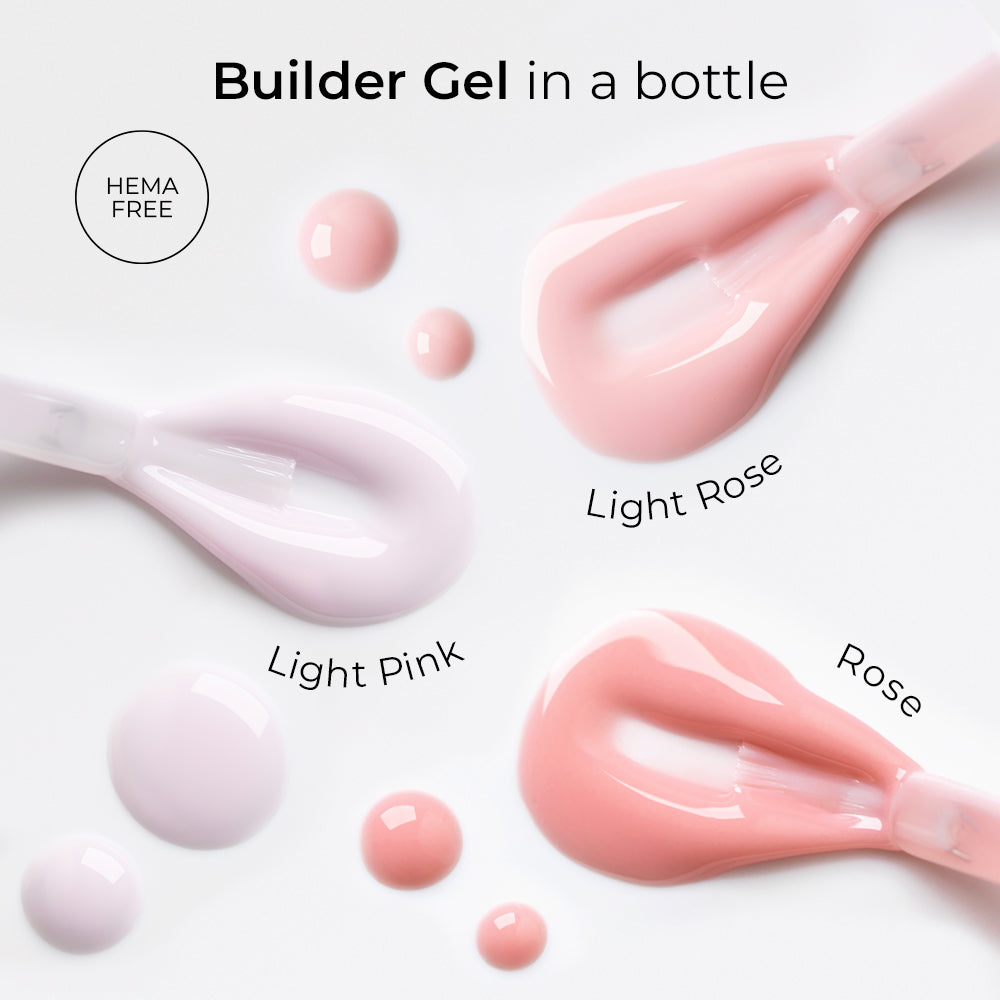 Builder Gel in a Bottle Light Pink - HEMA Free