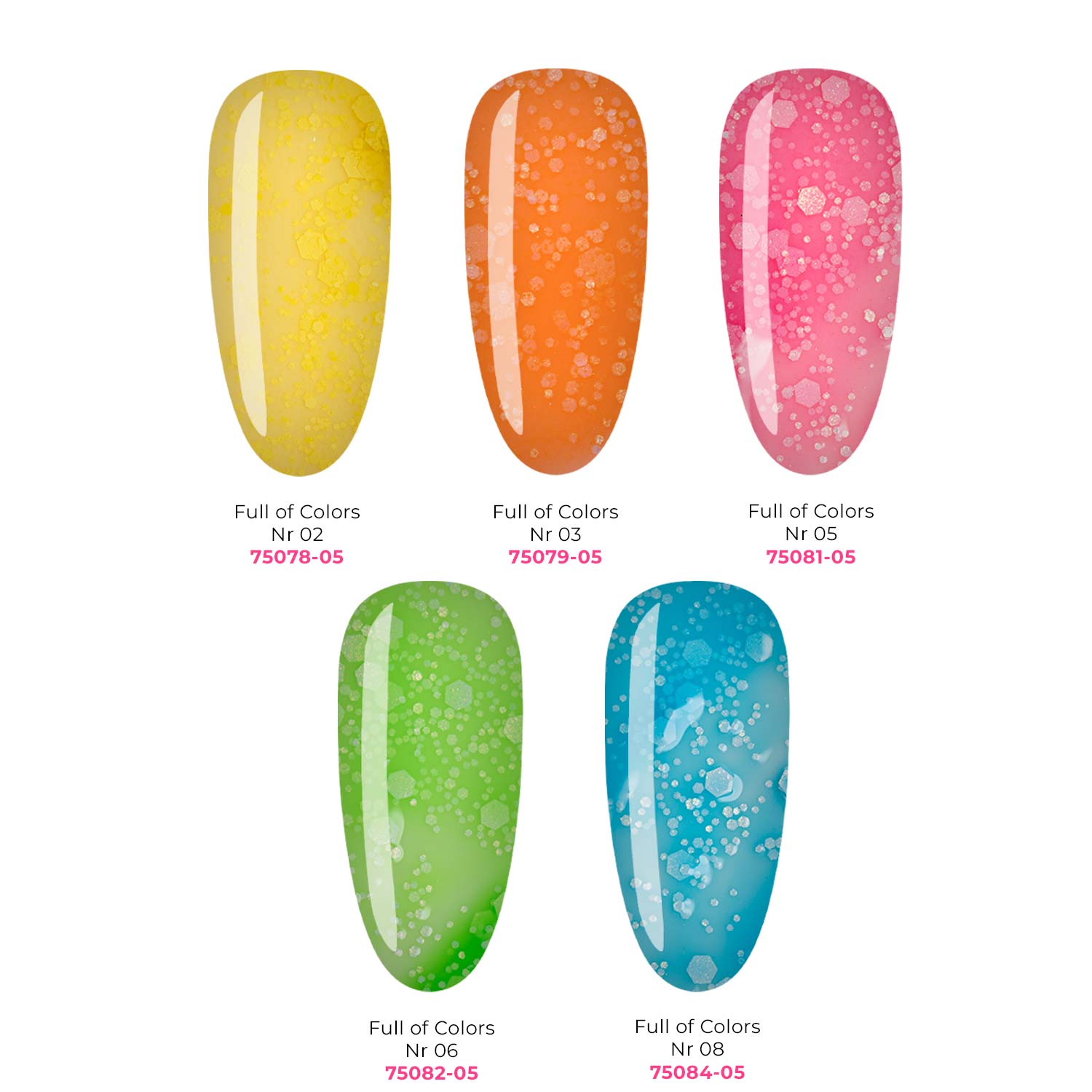 Pack esmaltes permanentes FULL OF COLORS COLLECTION