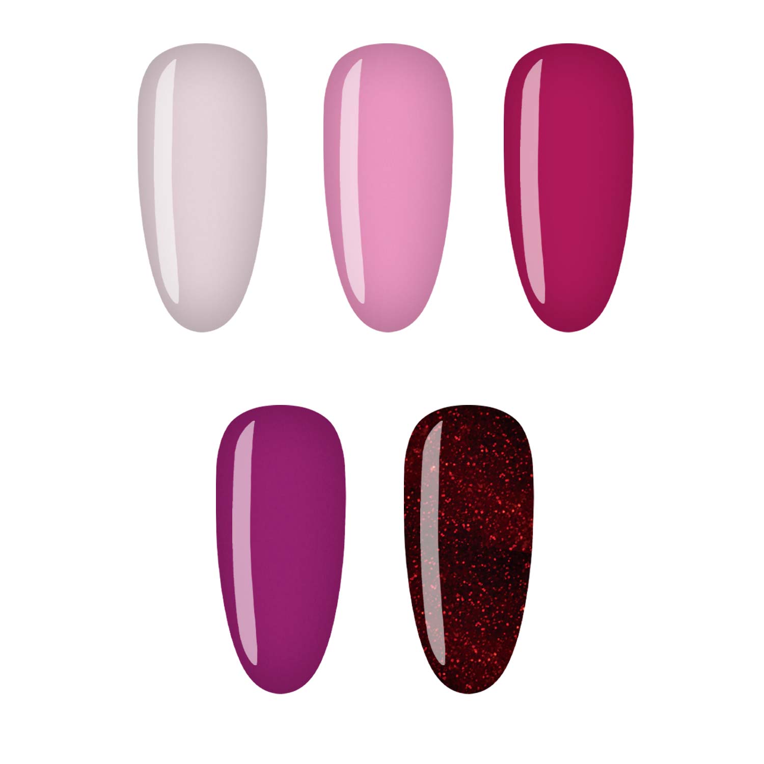 Pack esmaltes permanentes DREAM IN MAGENTA