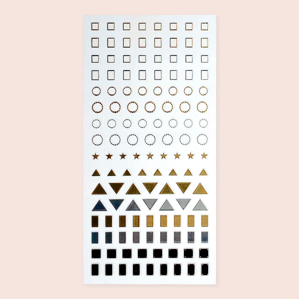 Nailart Sticker – Glow Shapes