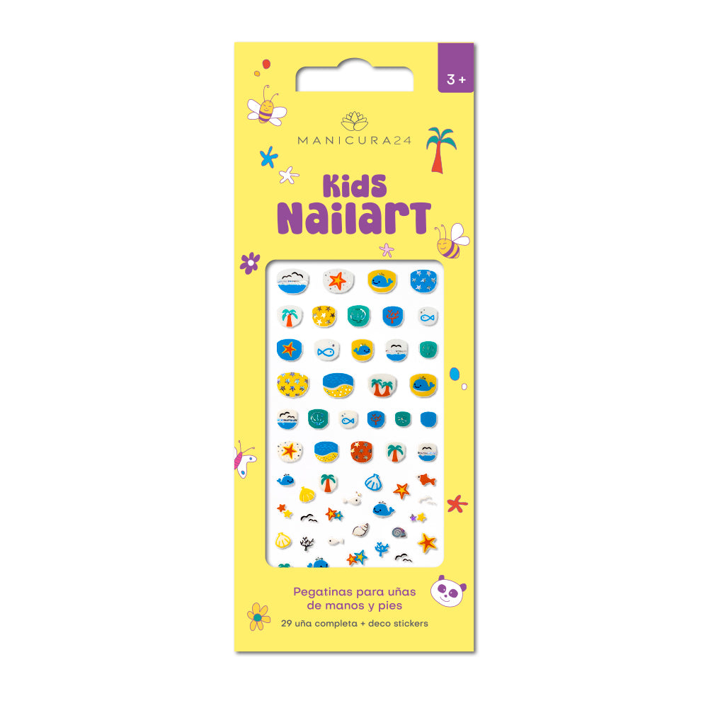 Kids Stickers - Beach Time