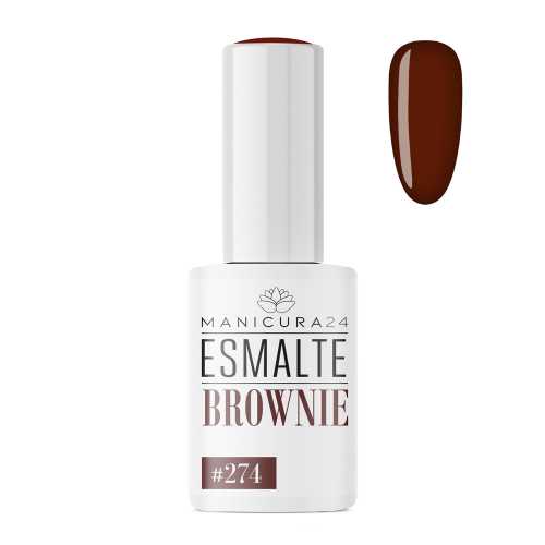 Esmalte permanente 10 ml BROWNIE #274