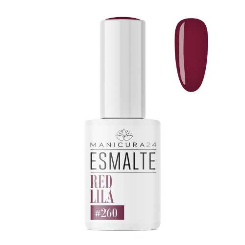 Esmalte permanente 10 ml RED LILA #260 