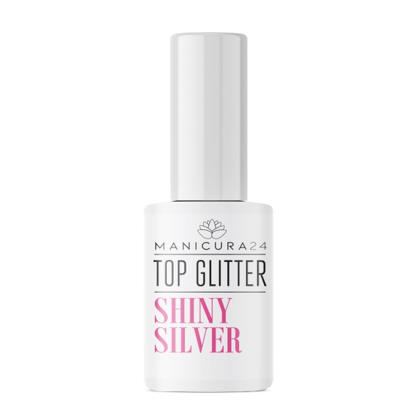 Top Glitter SHINY SILVER 10 ml