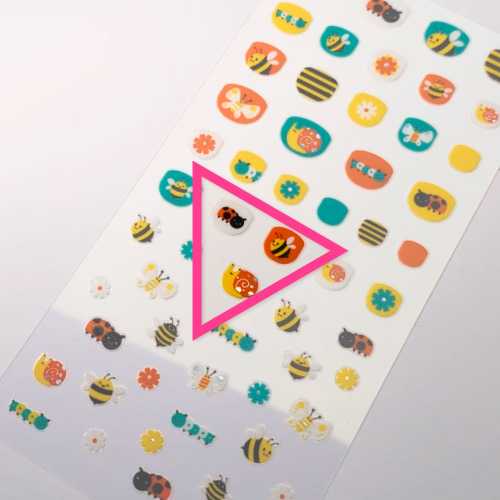 Kids Stickers - Lovely Bee’s 