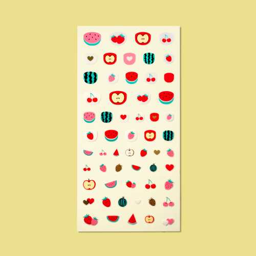 Kids Stickers - Delicious Fruits 