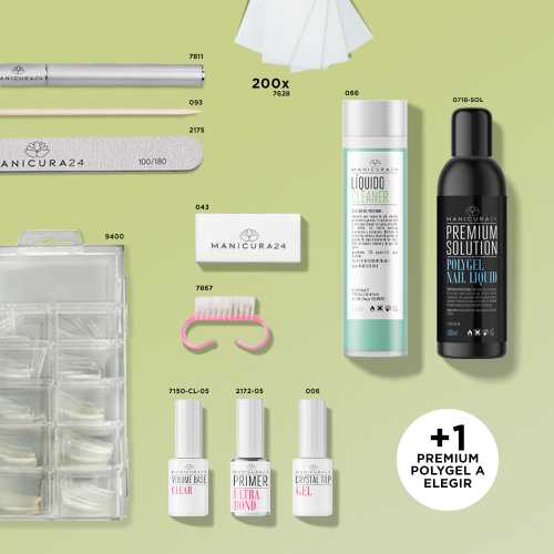 Kit principiante de Polygel - Dual System Sin Lámpara