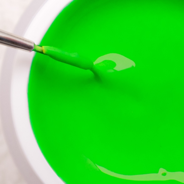 Art Paint Gel Thick Neon Green