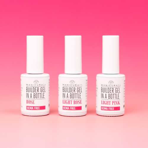 Builder Gel in a Bottle Light Pink - HEMA Free 10 ml