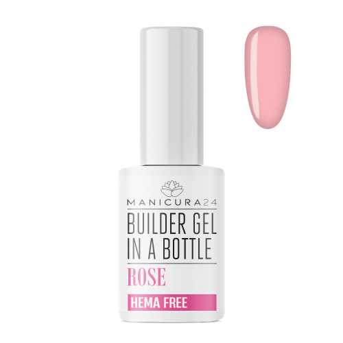 Builder Gel in a Bottle Rose - HEMA Free 10 ml