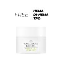 Builder Gel Glitter Lime - HEMA Free