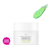 Builder Gel Glitter Lime - HEMA Free